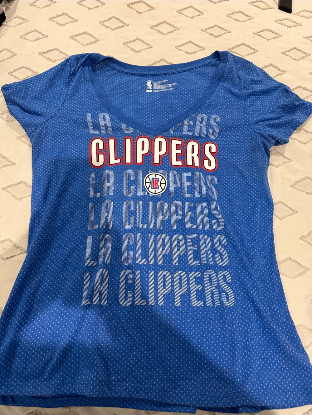 NBA Royal Blue  Team Tee